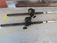 2 Fishing Rods & Reels