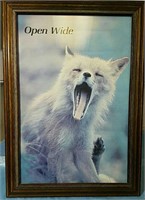 "Open Wide" Framed Picture