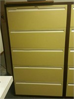 Browne-Morse 5 Door Filing Cabinet