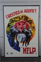 Beatles "Help" Poster