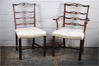 Pair of Ribbon Back Chairs