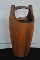 Mid Century Danish Modern Teak Ice Bucket