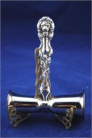 Sterling Handle Double Jigger w/ Lion