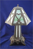 Poul Henningsen Metal & Slag Glass Lamp