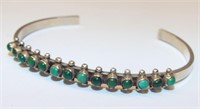 Sterling Silver & Turquoise Cuff Bracelet