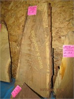 3’ 2”x14” oak vertical cut
