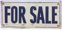 Original Porcelain "For Sale" Sign