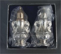 Towle Silverplate Salt & Pepper Set NIB