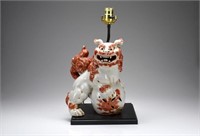 JAPANESE KUTANI PORCELAIN FOO DOG