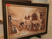 Framed Oil Painting - 42 x 36