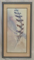Lynn Berryhill Print Of Feather