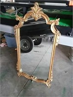 Golden Framed Mirror