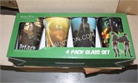 Lot of 264 - Attack on Titan 4-Pack Glass Set