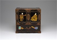 SMALL JAPANESE GILT LACQUER CHEST