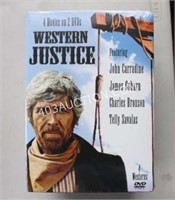 Lot of 2,016 Western Justice 4-Movie DVD Set