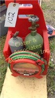 Pro tote acetylene outfit