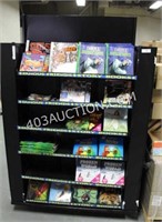 Magazine and Book Display Shelf w/ Merchandise!