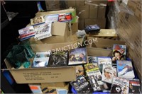 Skid Lot of Assorted DVDs & More!