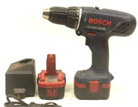 Bosch 14.4 Volt Drill w/ 2 Batteries & Charger