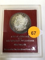 1880 MORGAN DOLLAR FROM THE REDFIELD COLLECTION -