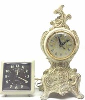 Westclox Alarm Clock & United Clock