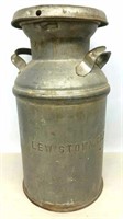 Antique "Lewistown Cry" Milk Can