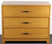 Mid-Century Modern Blond Maple Chest of Drawers