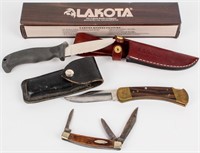 Knives: Buck Folding, Lakota Pardner, +