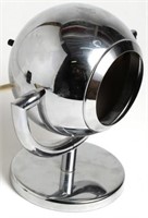 Mid-Century Modern Chrome-Plated Ball Lamp