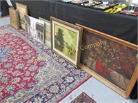 GROUPING OF MID-CENTURY ART PIECES