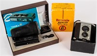 Vintage Spy Camera Yashica Atoron & Brownie Reflex