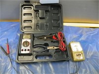 Multi meter kit & battery cell tester