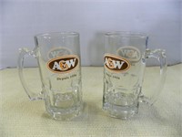 Pr of A&W mugs