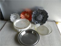 Jelly moulds & pie plates