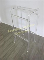 LUCITE VALET STAND