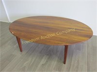 JENS RISOM (ATTR.) SOLID WALNUT COFFEE TABLE