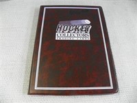 A book of upper deck hockey cards