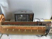 3 electic heaters