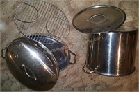 Large Cooking Pots, Pans and More