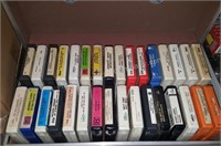 Group Lot of 8-Track Tapes