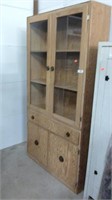 Country Display Cabinet 41w X 80t X 14 D