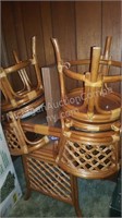 Bamboo Table and Chairs