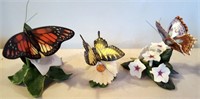 Group of 25 Lenox Fine Porcelain Butterflies