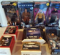Star Trek New Old Stock Character Toys in Boxes