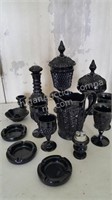 Spectacular Collection of Collectible Black Glass