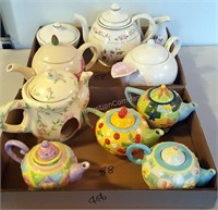 Beautiful Tea Pot Collection