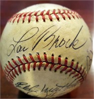 Incredible Multi Signed Autographed Baseball