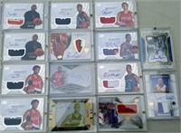 Powerful Group of Signed Basketball Cards