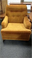 Retro Upholstered Armchair