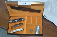 ASSORTED POCKET KNIVES AND MISC